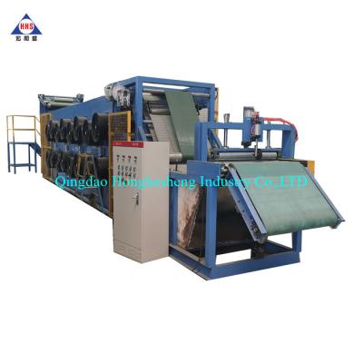 China Rubber Sheet Batch Off Cooling Machine 3-35 M/Min Line Speed for sale