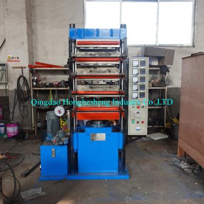 China 50T Rubber Tile Vulcanizer Machine for sale