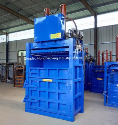 China Vertical Hydraulic Pressing Waste Paper Baler Cardboard Baling Machine for sale