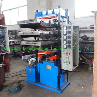 China EPDM Rubber Floor Tiles Paving Machine Flooring Mat Vulcanizing Press for sale