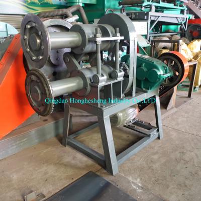 China Long Neck Waste Tyre Strip Cutter Machine / Used Tire Strip Cutter for sale