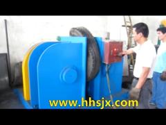 double hook waste tyre steel bead wire drawing machine debeader