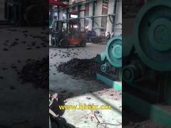 Automatic Waste Tyre Strip Block Cutting Machine For Tyres Chip