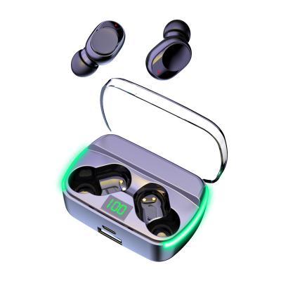 China 2023 Fast Wireless Charging Tws Earbuds Gaming In-Ear Headphones LED Display Earphones 2023 for sale