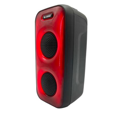 China Colorful LED Light Designed Bass Speakers Bluetooth Portable Speaker Loudest Portable Bluetooth Portable Speakers for sale