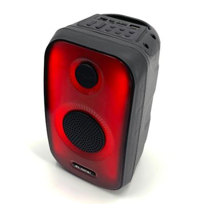 China 2023 Colorful LED Light Portable Outdoor Bluetooth Speaker Super Bass Portable Speaker for sale