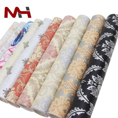 China Moisture Proof Damask Wallpaper Dispensers Fireproof Damask Wallpaper Designs Home Decoration for sale