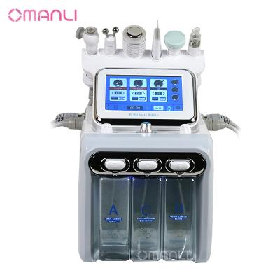 China Best Dye Removal Product 6 in 1 Hydraulic Facial Peeling Machine Hidrafacial Hydradermabrasion Korea Aqua Peel Machine for sale