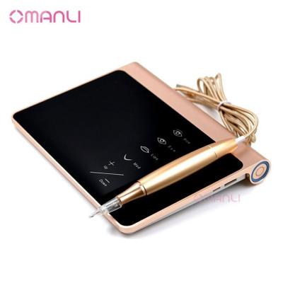 China Microblading Kit Price Korea Pen Glod Tattoo Germany Tatoo PMU Semi Wireless Permanent Makeup Machine For Permanent Makeup for sale