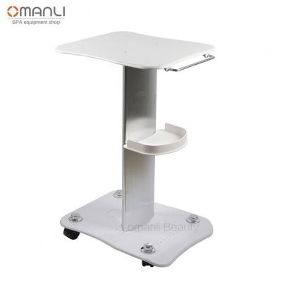 China Minimalist Beauty Salon Cosmetology Trolley Trolley for Salon and Barber Shop White Color for sale