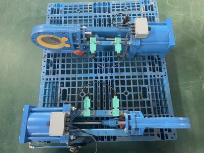 China Pneumatic actuator of pipeline valves Cast Iron Pneumatic On Off Valve / Two Way Pneumatic Valve Heavy Duty Type for sale