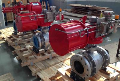 China Trunnion Mounted Motorized Valve Actuator  , Scotch Yoke Control Valve Actuator for sale