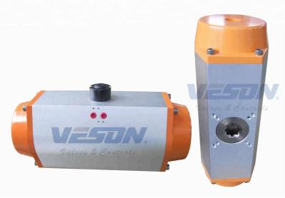 China High Performance Rack And Pinion Rotary Actuator Aluminum Alloy Material for sale