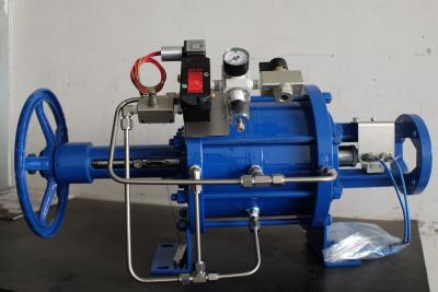 China Single Acting Pneumatic Linear Actuator For Gate Valves for sale