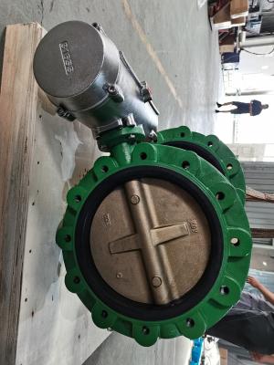 China Marine Air Operated Butterfly Valve 316SS für Meerwasser-Ölplattform zu verkaufen