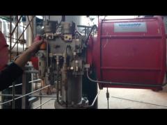 Scotch Yoke Control Valve Actuator  locking valve Air supply failure FC-on-site demonstration