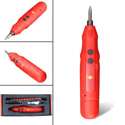 China Multi Function AQZ2 1/6 Electric Screwdriver Home Multifunctional Maintenance Wear Resistance Electric Triangle Impact Screwdriver Bit Set for sale