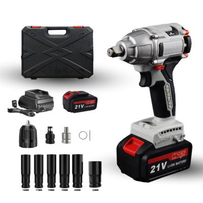 China Brand New Electric Cordless Brushless Impact Socket Ratchet Wrench Set for sale