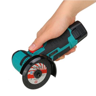 China Mini Angle Grinder Handheld Cordless Brushless Angle Grinder Handheld Angle Grinder with a 12V lithium battery for sale