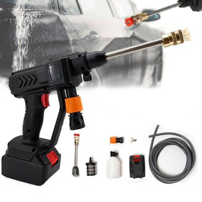 China 2021 New Car Cleanig car factory lithium battery water washing 24 V car cordless seal electric portable water gun for sale