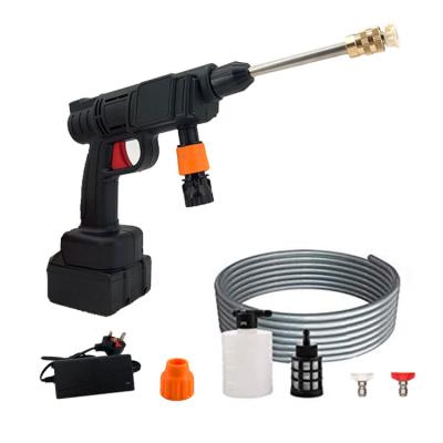 China Variable Spray Patterns Portable Cordless Garden Machine Water Sprayer Guns High Pressure Car Wash ASQ1 Washer for sale