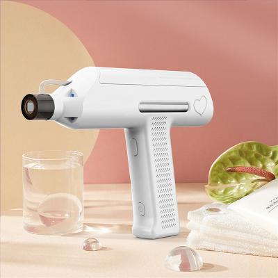 China Crystal Injector Injection Gun Nano Gun Microneedle Mesotherapy Anti-Puffiness Moisturizing Facial Skin Care Machine for sale