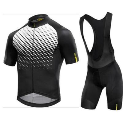 China Breathable Factory Directly Supply Mens Bicycle Cycling Jersey Top Set Short Sleeve Cycling Jersey Top for sale