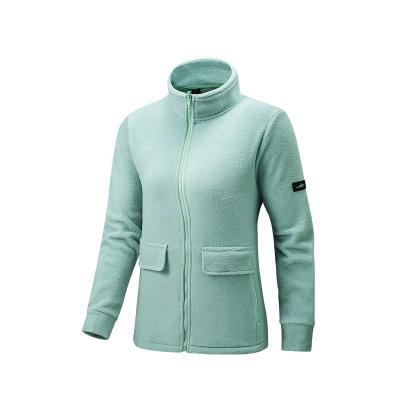 China New Product Listing Fleece Jacket Women Fleece Jacket Breathable Long Sleeve Outdoor Winter Micro Fleece for sale