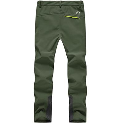 China newest design men's softshell Anti-wrinkle pants windproof waterproof breathable hiking pants for sale