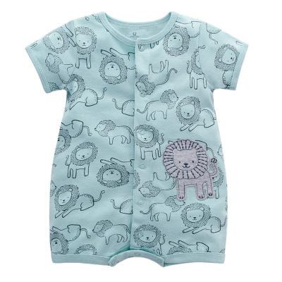 China Wholesale Breathble Newborn Baby Sleeve Cotton Baby Romper Cozy Short Clothes Breathble Kids Jumpsuit and Baby Clothes for sale