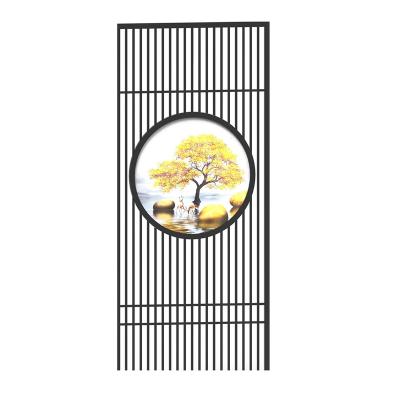 China Modern Metal Living Room Divider Panel Separator Raumteiler Screen and Room Divider for sale