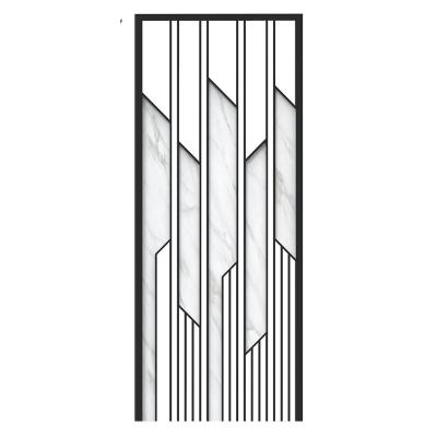 China Hot Sale Modern Living Room and Dining Room Divider Metal Screen Room Divider for sale