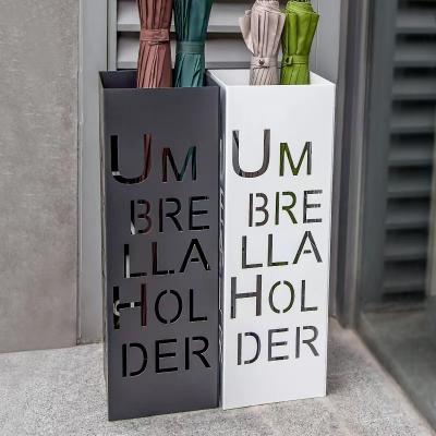 China Hot Selling ATM Machine Umbrella Stand Holder Powder Coating Umbrella Stand for sale