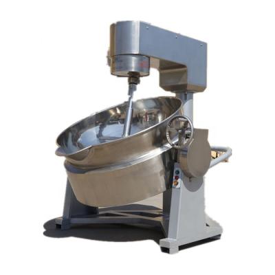 China Hotels Best Quality Double Jacket Food Electric Heating Mixing Pot For Large Restaurant for sale