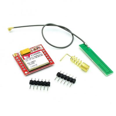 China Standard Smallest SIM800L GPRS GSM MicroSIM Module Board Quad-band Core Board TTL [SINGLE ROBOT] Serial Port With Antenna for sale