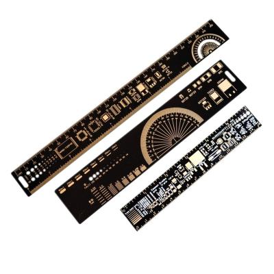 China 1Set 15cm 20cm Standard Multifunctional Ruler 25cm PCB Tool [SINGLE ROBOT] Tool Resistor Capacitor Chip IC SMD Diode Transistor Packa for sale