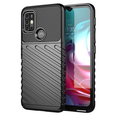 China Thunder Shockproof Soft Back Cover Cell Phone Case Eco-friendly TPU For Motorola Moto G30 for sale