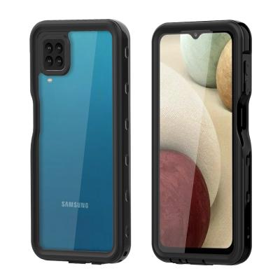 China Anti-fall iP68 Bottom Water Case Shockproof Waterproof Pouch For Samsung Galaxy A12 for sale