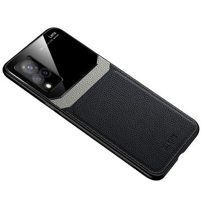 China Fanshion Leather Shockproof Eye Protection Phone Case For vivo V21 4G/5G for sale