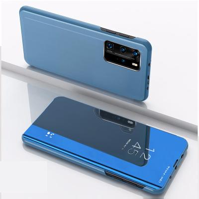 China Clear View Stand Cover Plating Wallet Eco-friendly Case For Xiaomi MI 10T / Mi 10T pro for sale