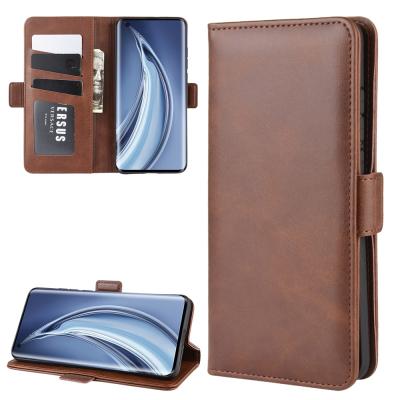 China Eco-friendly Magnetic Side Wallet Crazy Chamber Buckle Leather Phone Case For Xiaomi MI 10 /Mi 10 pro 5G for sale