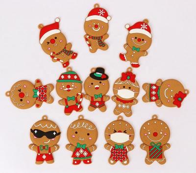 China 2021 Chistmas Day New Product Christmas Tree Ginger Bread Man Ornament Pendant Decoration for sale