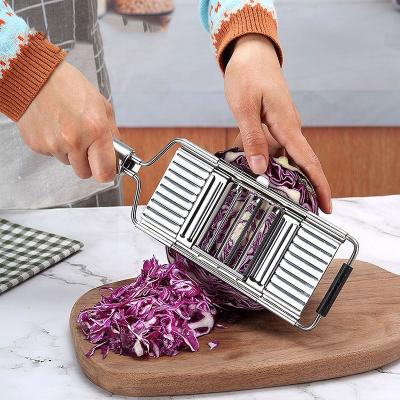 China Viable 3 in 1 Manual Multi Functional Vegetable Hand Stainless Steel Cheese Grater Slicer for sale