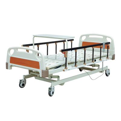 China Three Functions Moving Hospital Bed Comfortable Hospital Beds 1 Year Warranty for sale