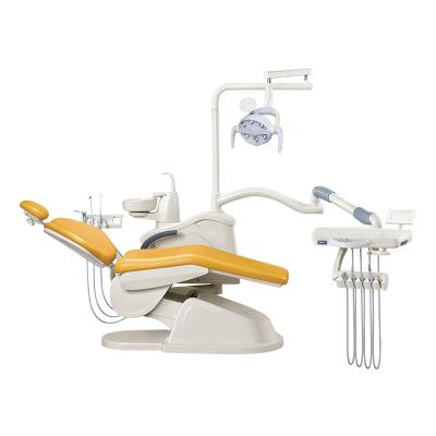 China Breathable PU Cushion Noiseless Motor Dental Chair for sale