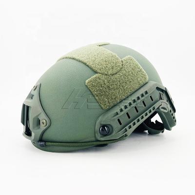 China FAST Level IIIA.44 Fiber Aramid Helmet Tactical Helmet Green Wolf Brown Khaki Color L Black L for sale