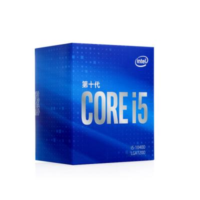 China Core i5-10400 6 Core 12 Core Wired Boxed Desktop Computer CPU CPU Board Supports B460 for sale