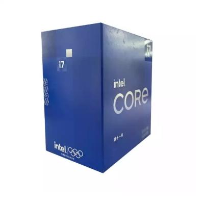 China Desktop Desktop Core I7 11700 CPU 8cores up to 4.9Ghz eight to sixteen cores thread cpu box processor supportB560 LGA1200 motherboard for sale