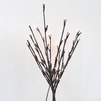 China Bendable Artificial Tree Twig Branch Light 60 50CM Led Fairy String Light for sale