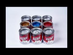 Silver Metallic Automotive Paint
